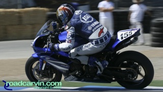 2007 AMA Superstock - Ben Bostrom T11: Ben Bostrom aboard his Yamaha YZF-R1.
